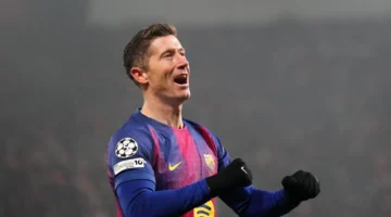 نجم بلوجرانا يتحدث.. ليفاندوفسكي يحلل فرص تأهل برشلونة بعد موقعة سلافيا براج